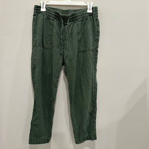 Old Navy Comfort Slouch Crop Tapered Workwear Pants
